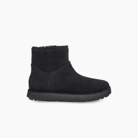 UGG Classic Mini BLVD Black Boots for Women (TFXO59128)